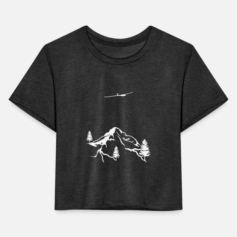 Drawn Glider Flight Mountains Sailplane Pilot