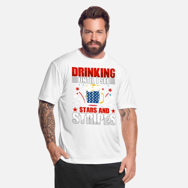 Drinking until I see Stars and Stripes