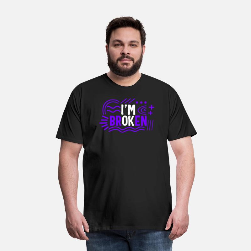 Drug Overdose Awareness Shirt, I'm Broken Ok Tee,