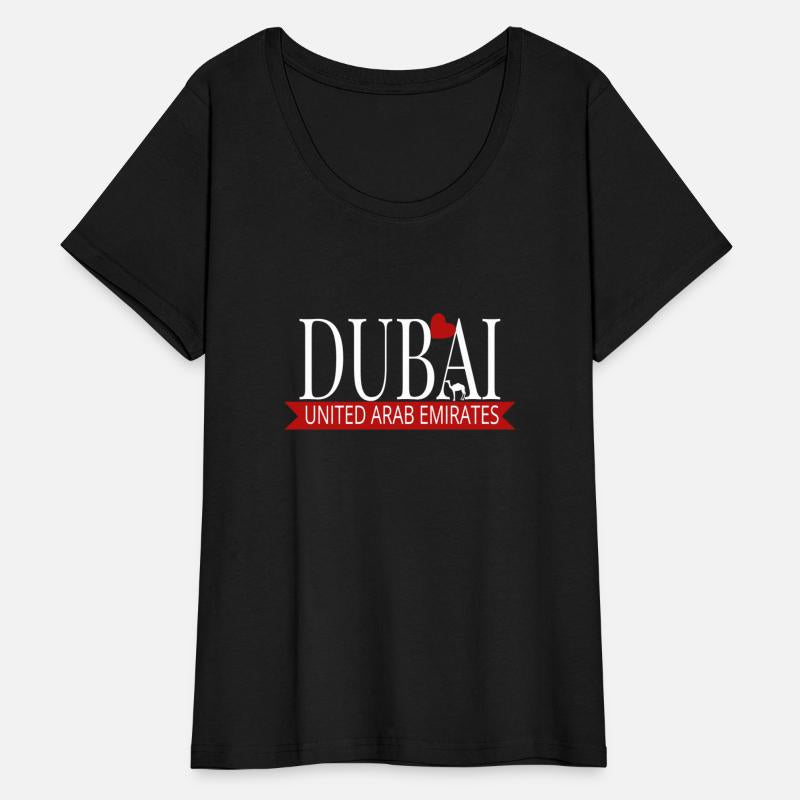 Dubai United Arab Emirates Uae T-Shirt With Heart