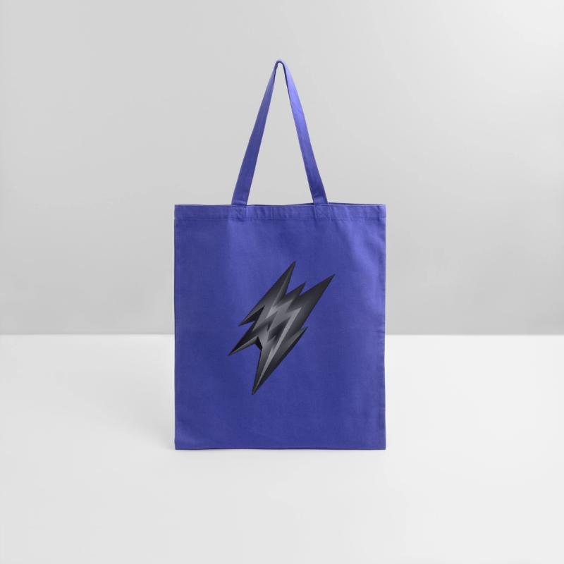 Dynamic Black Lightning Graphic