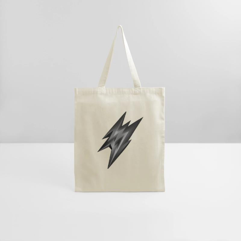 Dynamic Black Lightning Graphic