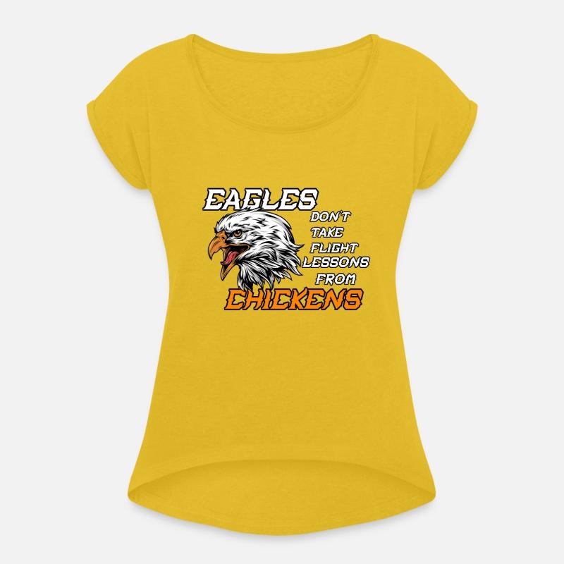 eagles dont take flight lessons from chickens