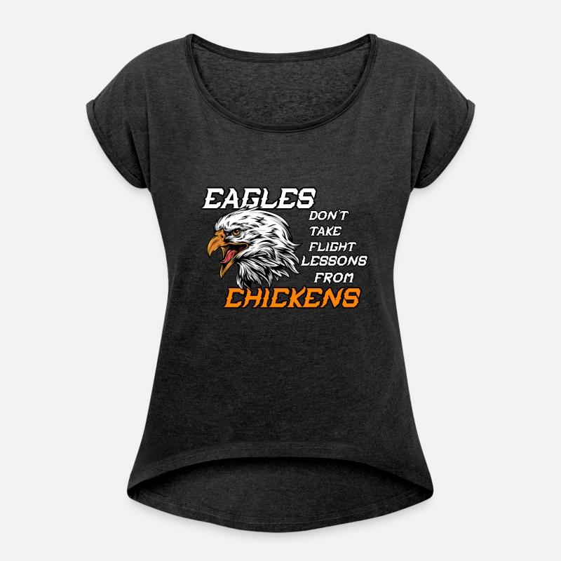 eagles dont take flight lessons from chickens