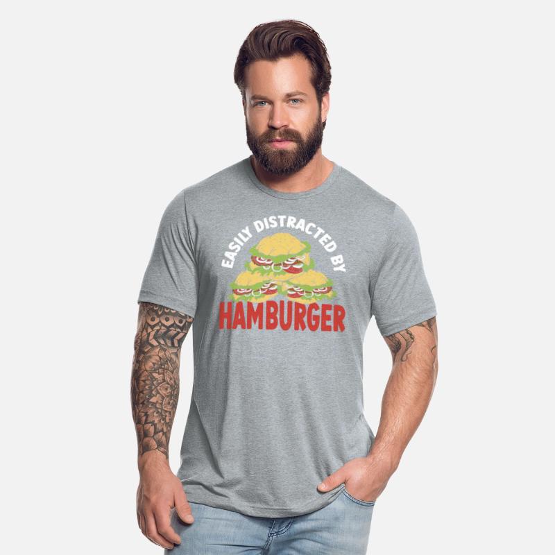Easily Distracted By Hamburger Hamburger Fast