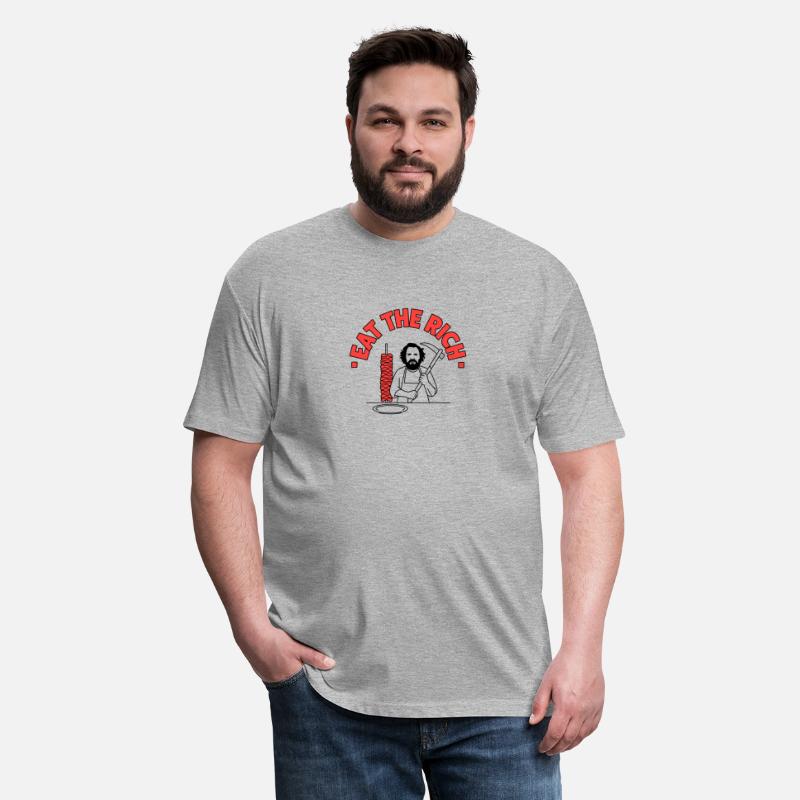 Eat The Rich Döner Kebab Satirical Design