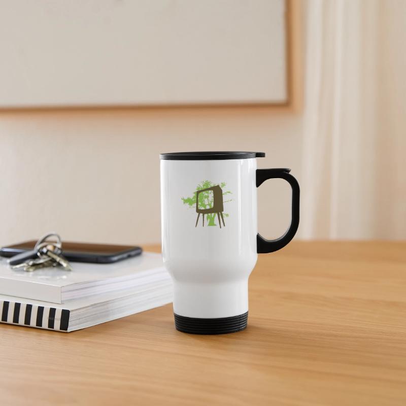 Eco-Friendly Tree Art Illustration