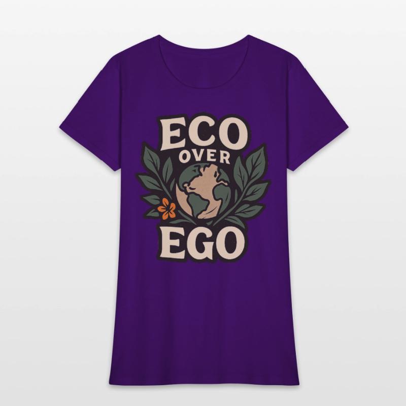 Eco Over Ego Tee Unique Design