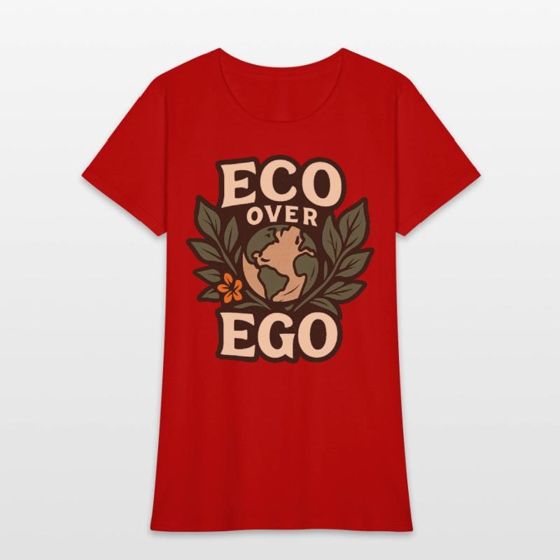 Eco Over Ego Tee Unique Design