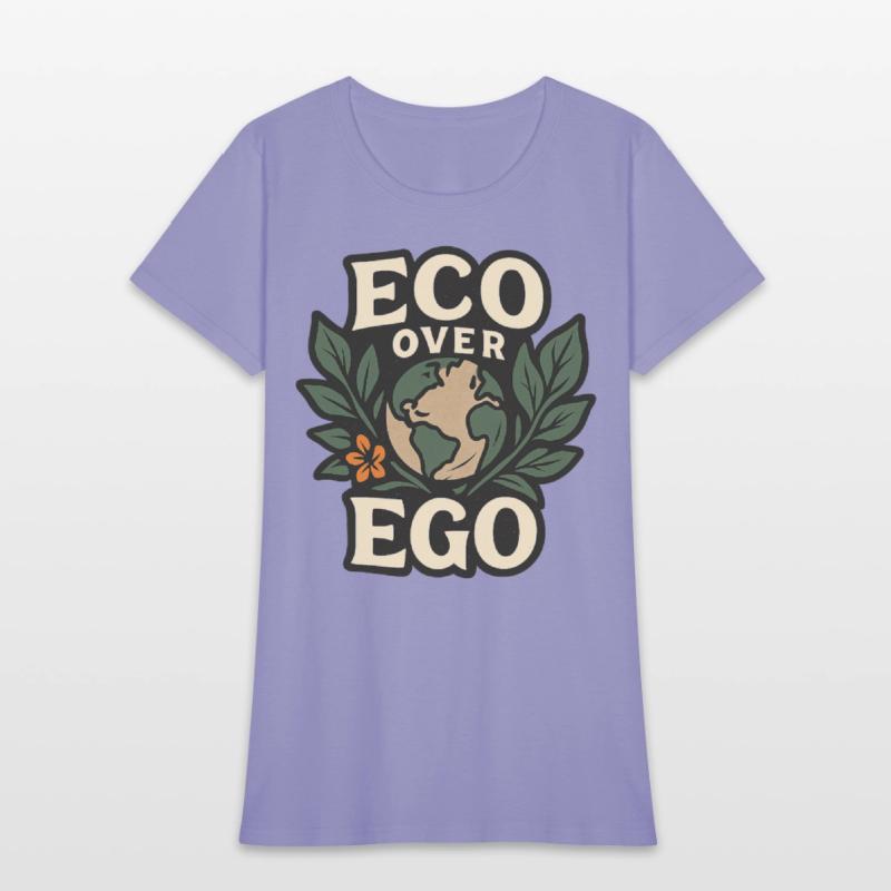 Eco Over Ego Tee Unique Design