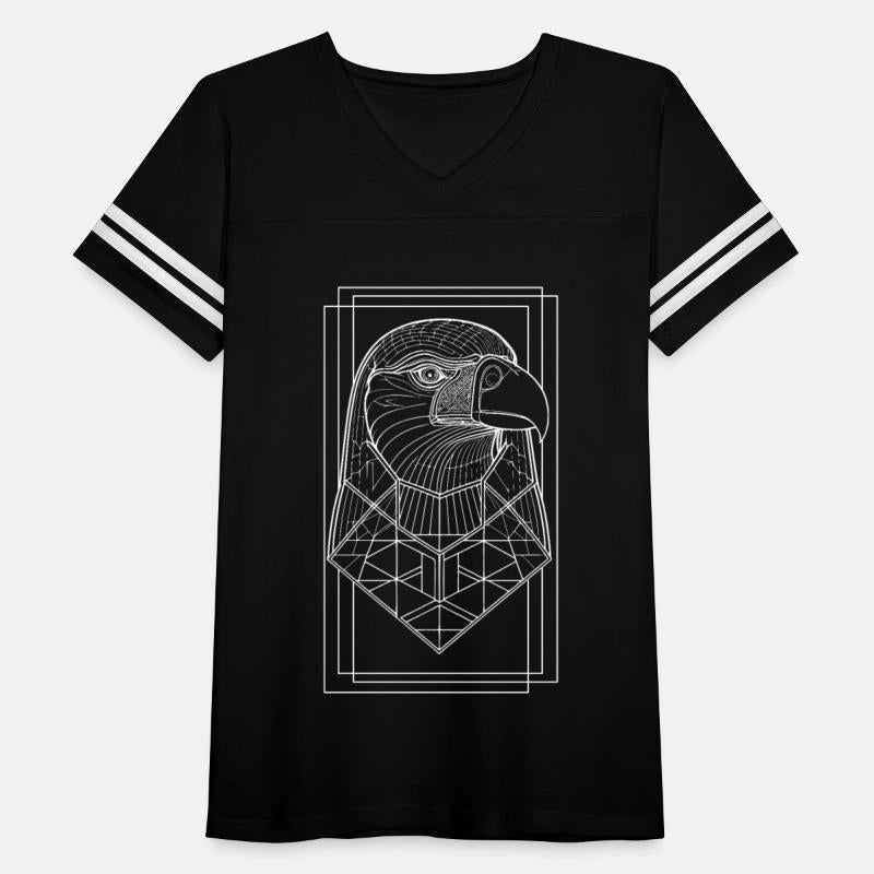 Egyptian God Horus Geometric Falcon Head Ancient E