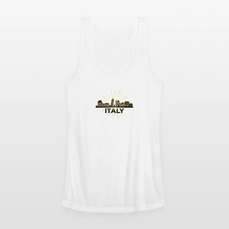 Elegant Italy Skyline Illustration