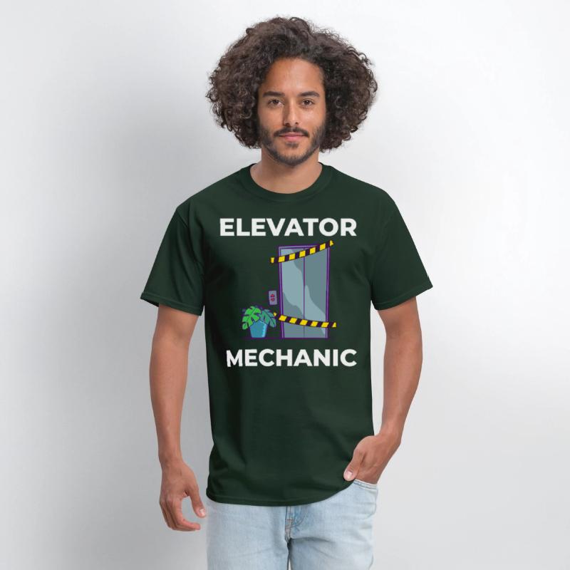 Elevator Mechanic Button Technician Inspector Lift