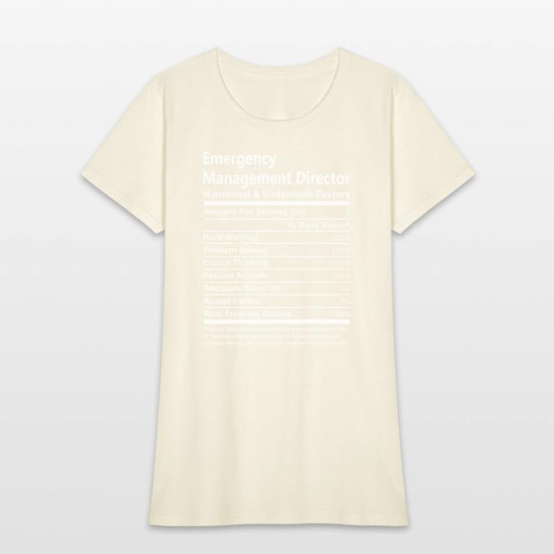 Emergency Management Director T Shirt - Nutritiona