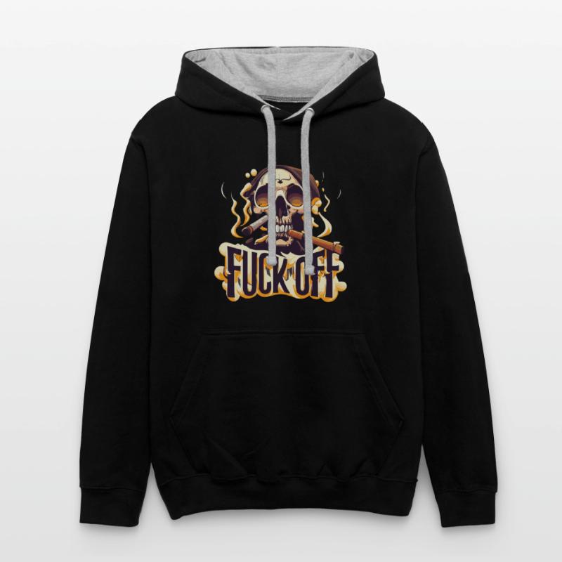 Eternal Smoke Of Death with "FUCK OFF" Quotes