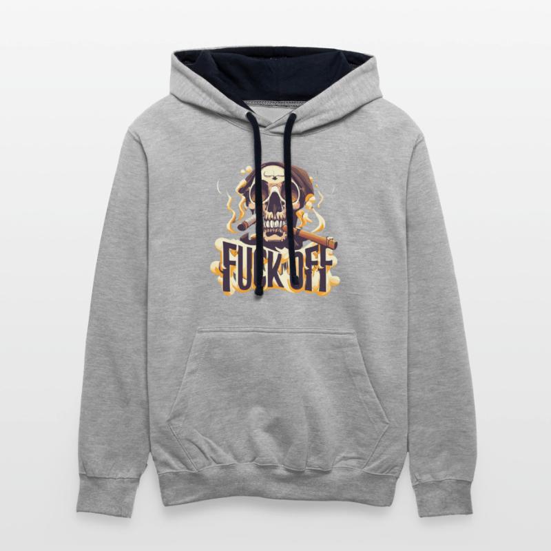 Eternal Smoke Of Death with "FUCK OFF" Quotes