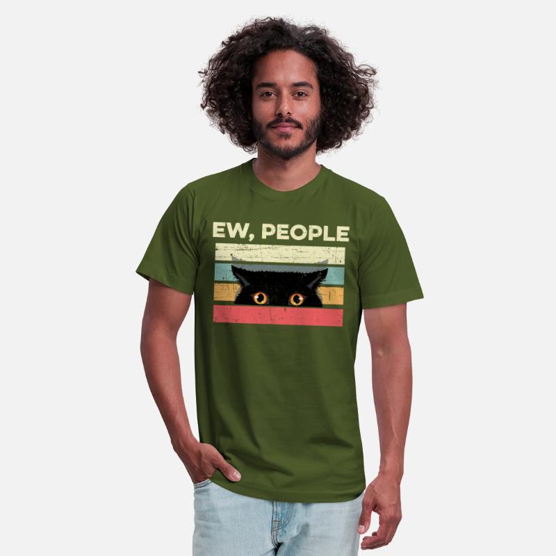 Ew, People Introvert Cat Retro