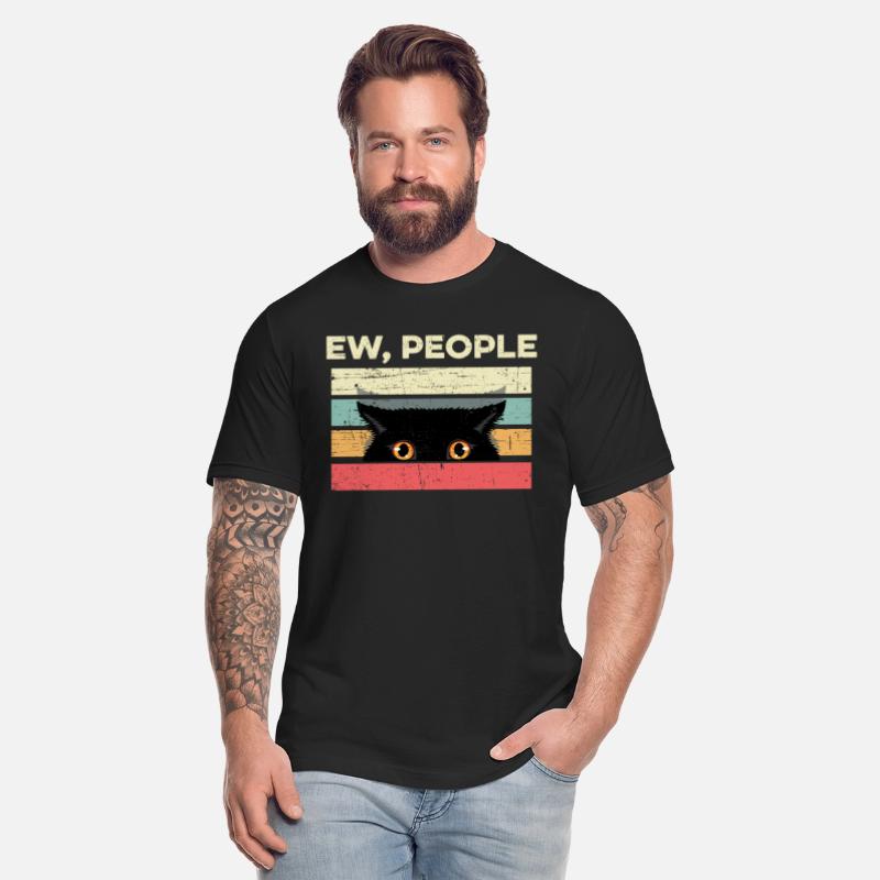 Ew, People Introvert Cat Retro