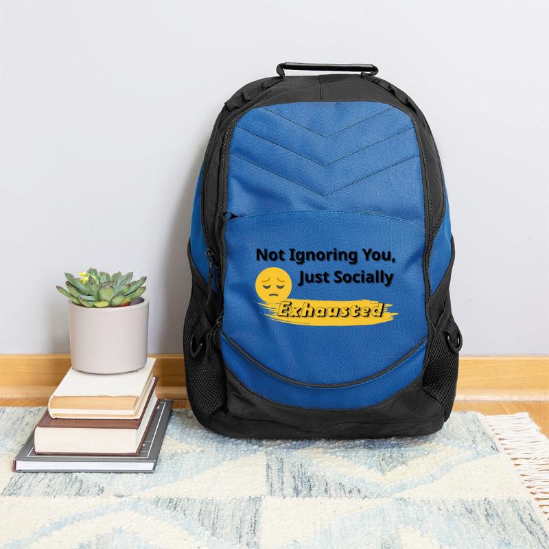 Exhausted Sad Face Emoticon Design