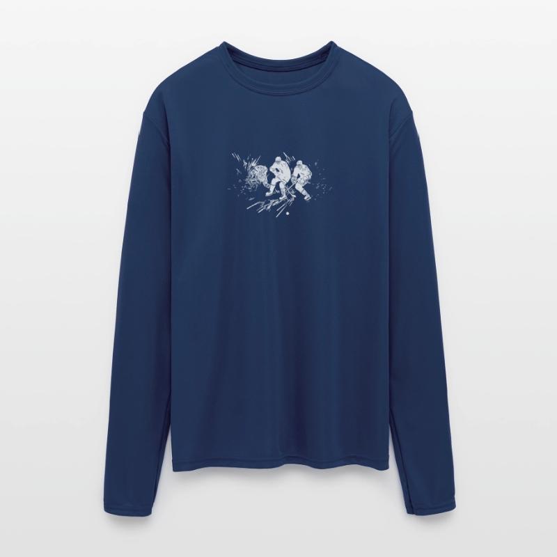 Fantastic Ice Hockey Daddy Fan Motif