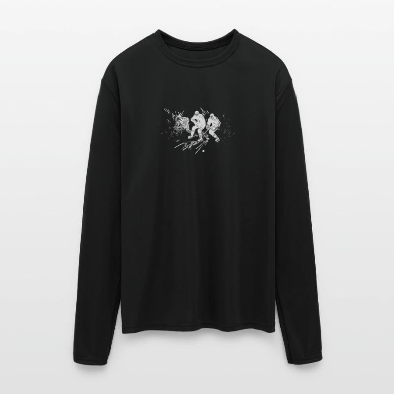 Fantastic Ice Hockey Daddy Fan Motif