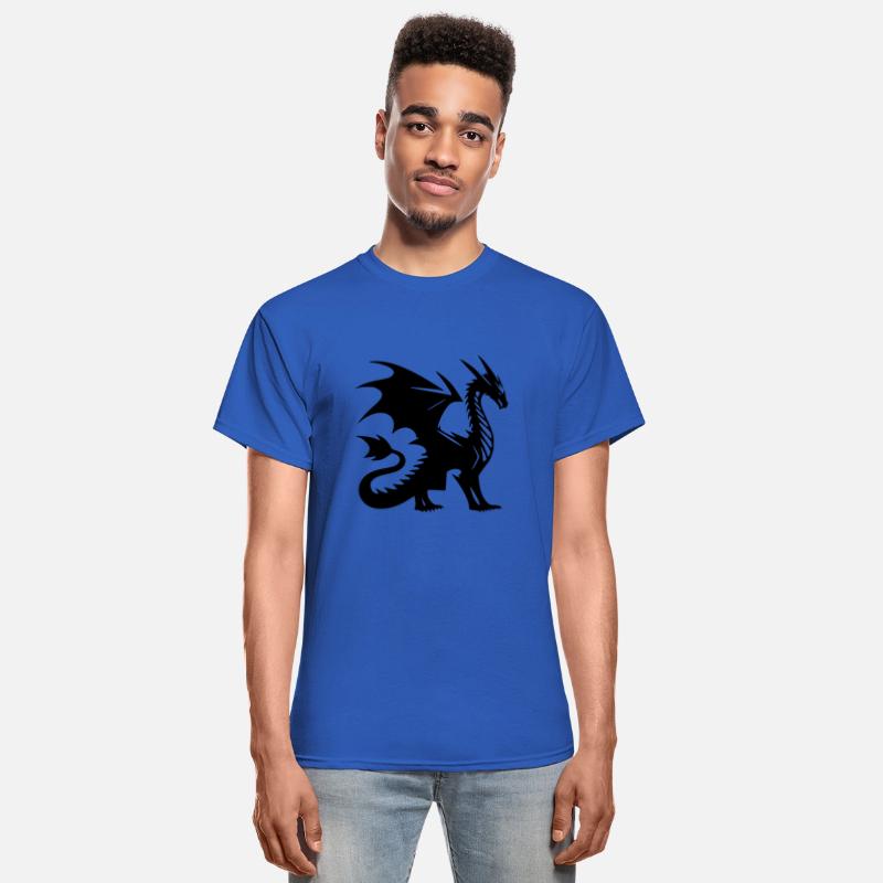 Fantasy Dragon With Wings From The Middle Ages