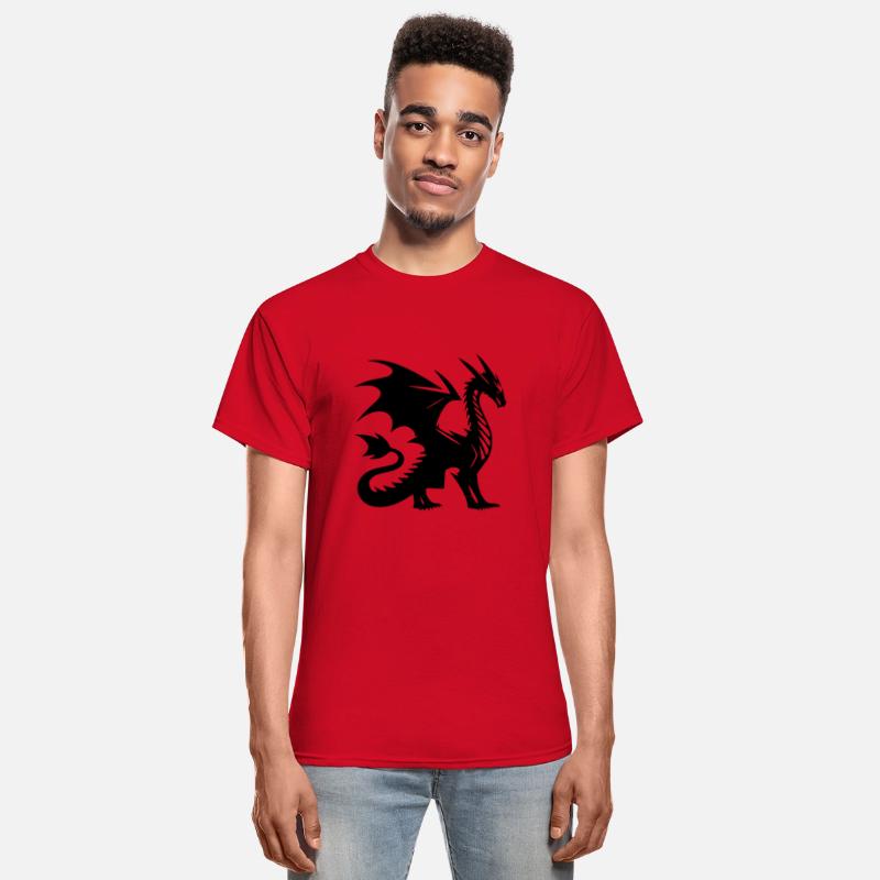 Fantasy Dragon With Wings From The Middle Ages