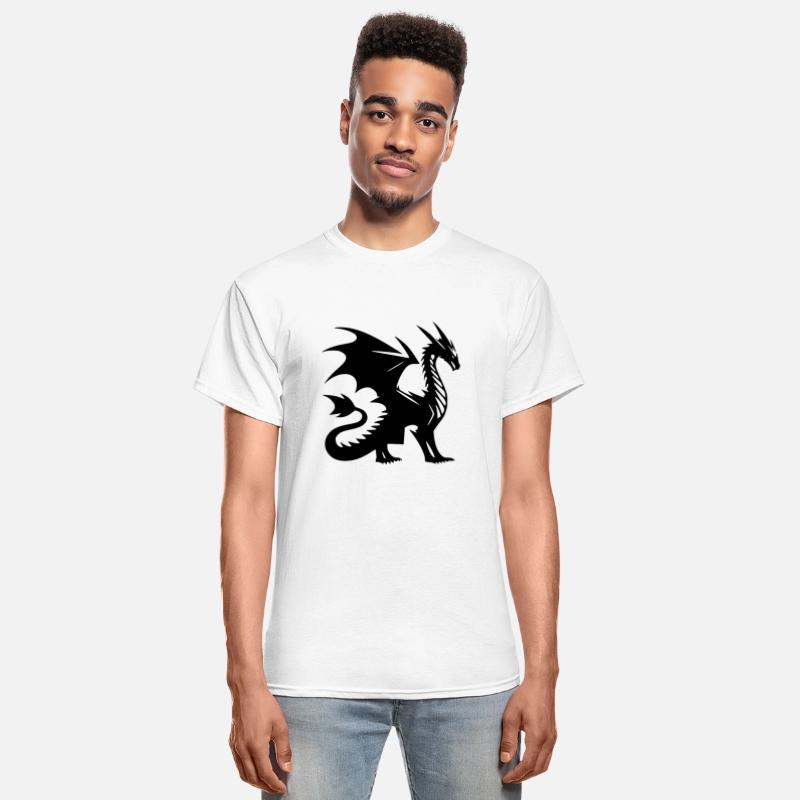 Fantasy Dragon With Wings From The Middle Ages