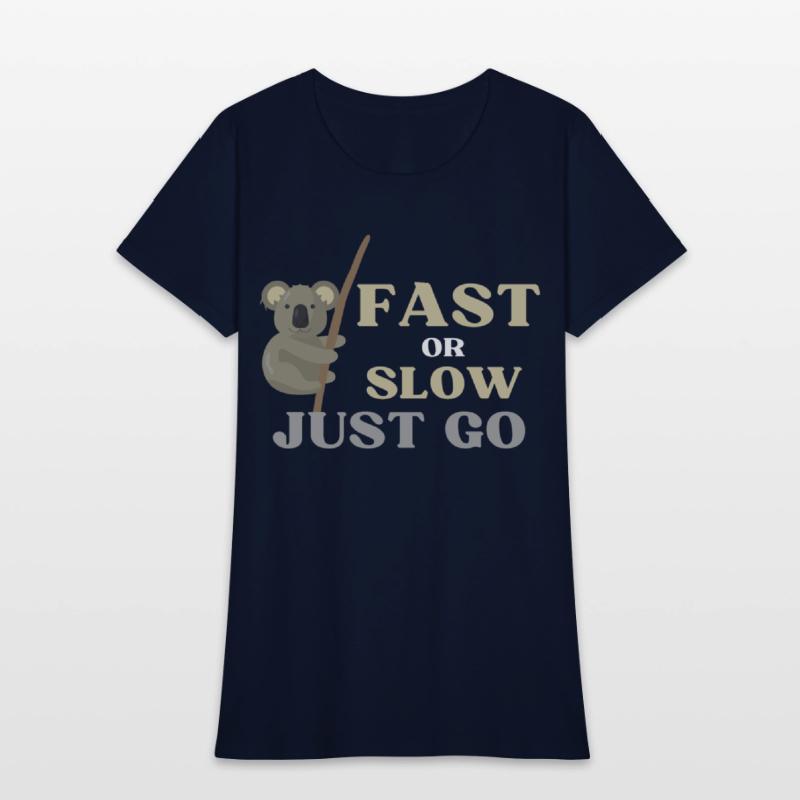 FAST OR SLOW JUST GO KOALA