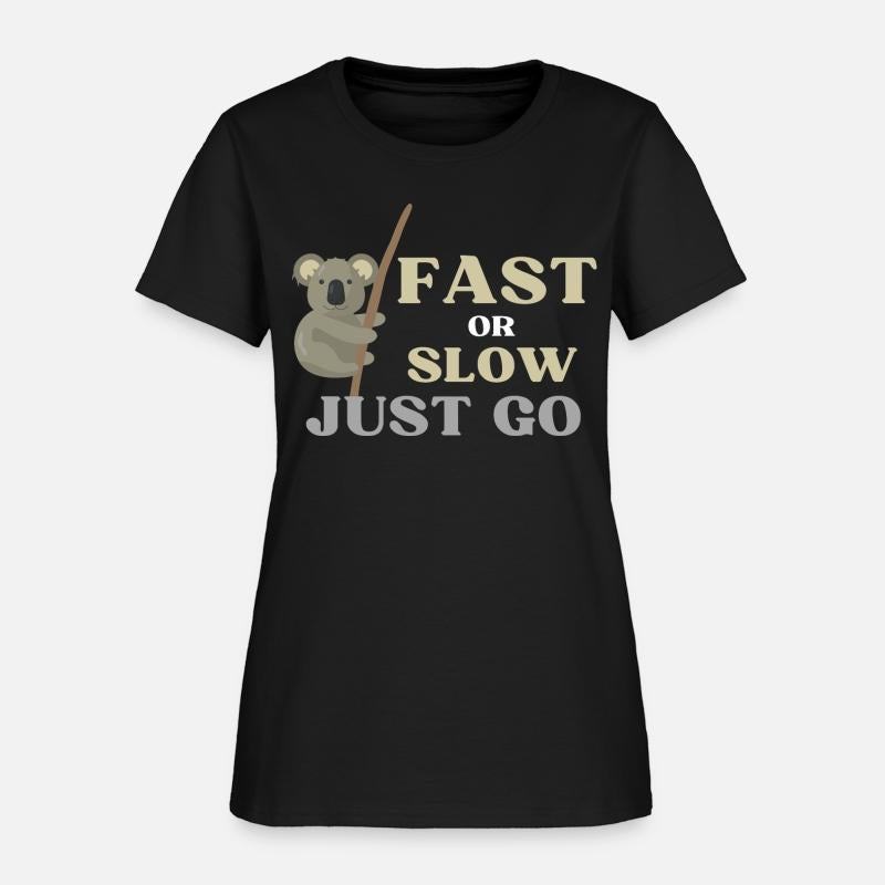 FAST OR SLOW JUST GO KOALA