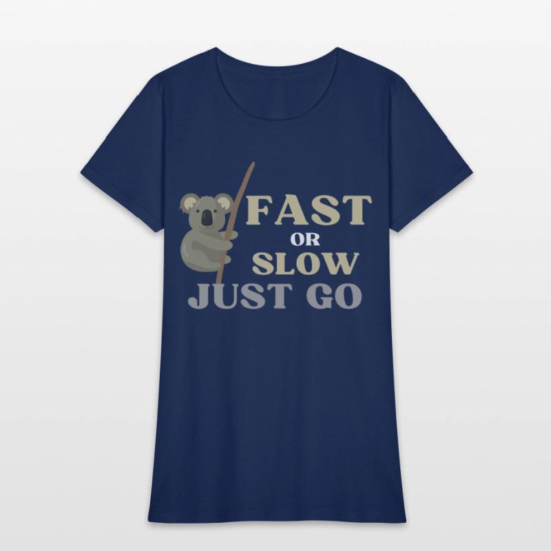 FAST OR SLOW JUST GO KOALA