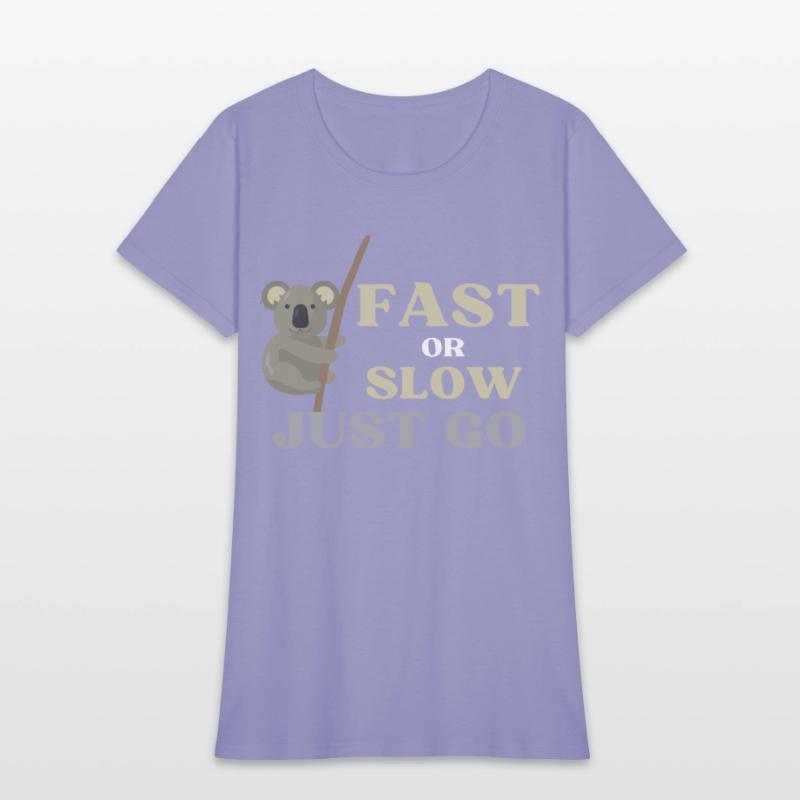FAST OR SLOW JUST GO KOALA