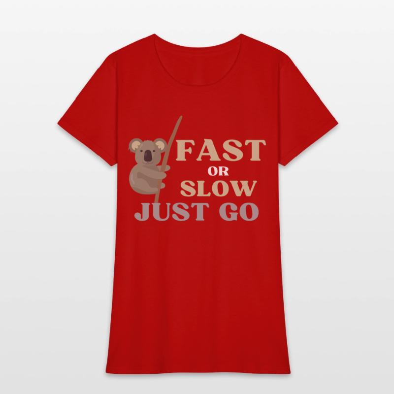 FAST OR SLOW JUST GO KOALA