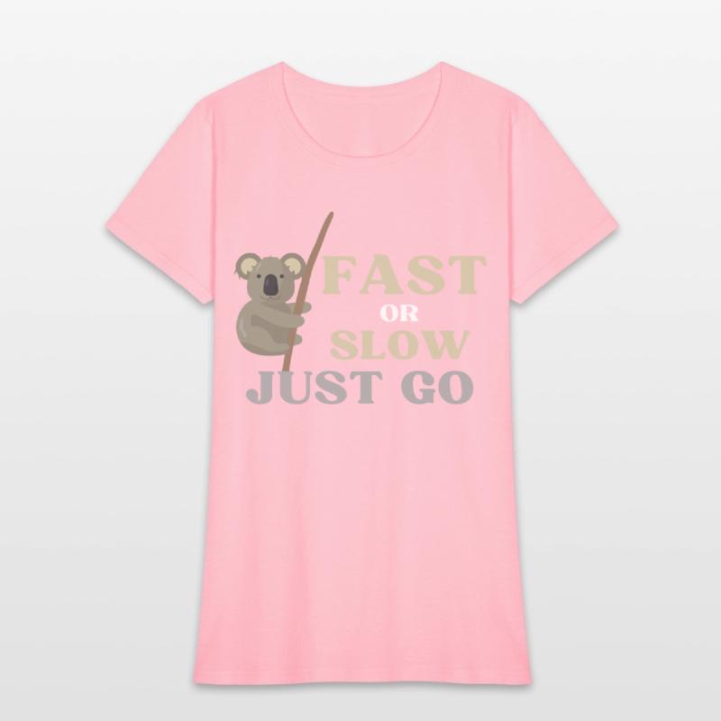 FAST OR SLOW JUST GO KOALA