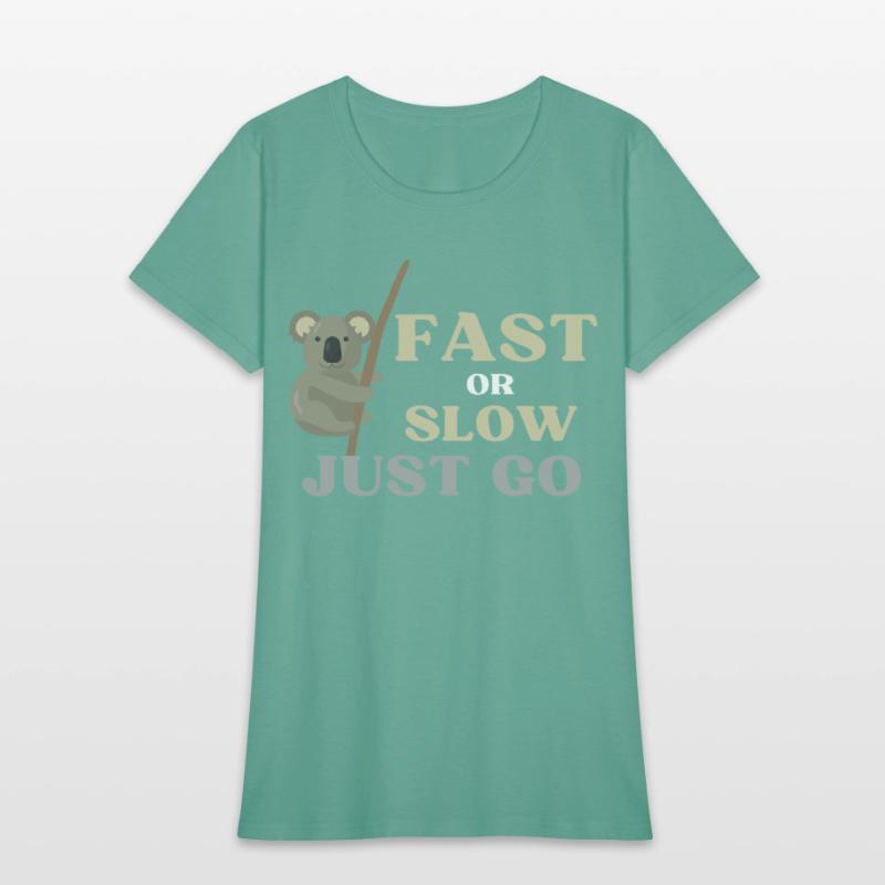 FAST OR SLOW JUST GO KOALA