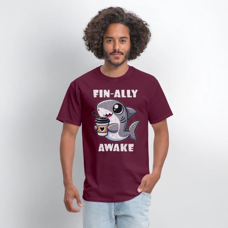 Fin-ally Awake Coffee Shark lover