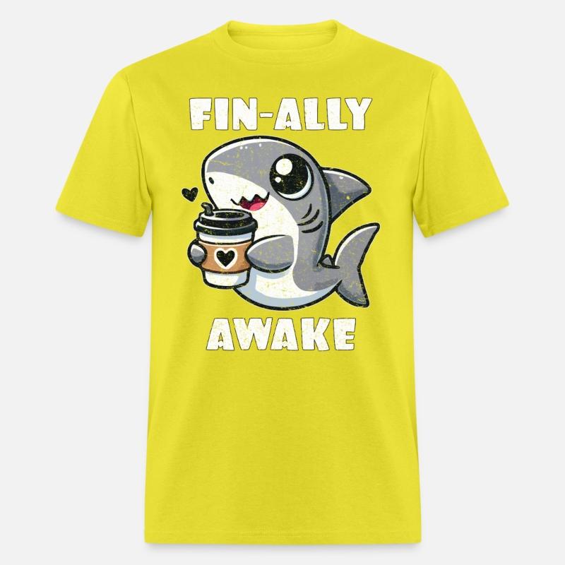 Fin-ally Awake Coffee Shark lover