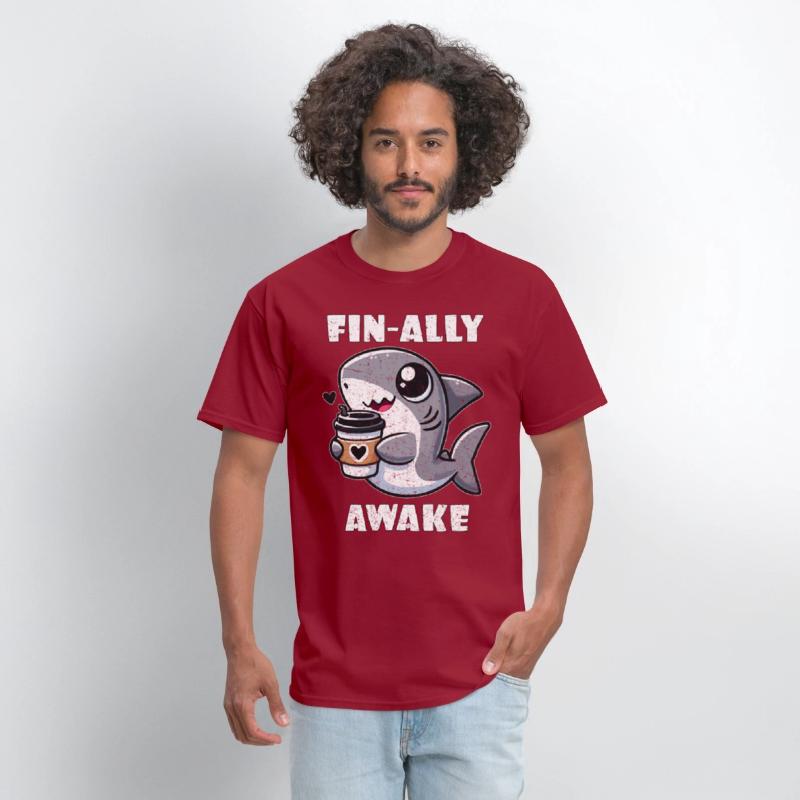 Fin-ally Awake Coffee Shark lover