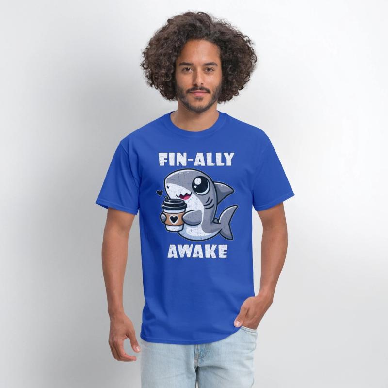 Fin-ally Awake Coffee Shark lover