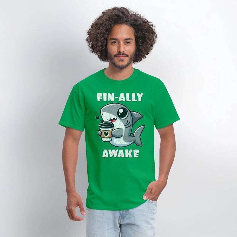 Fin-ally Awake Coffee Shark lover