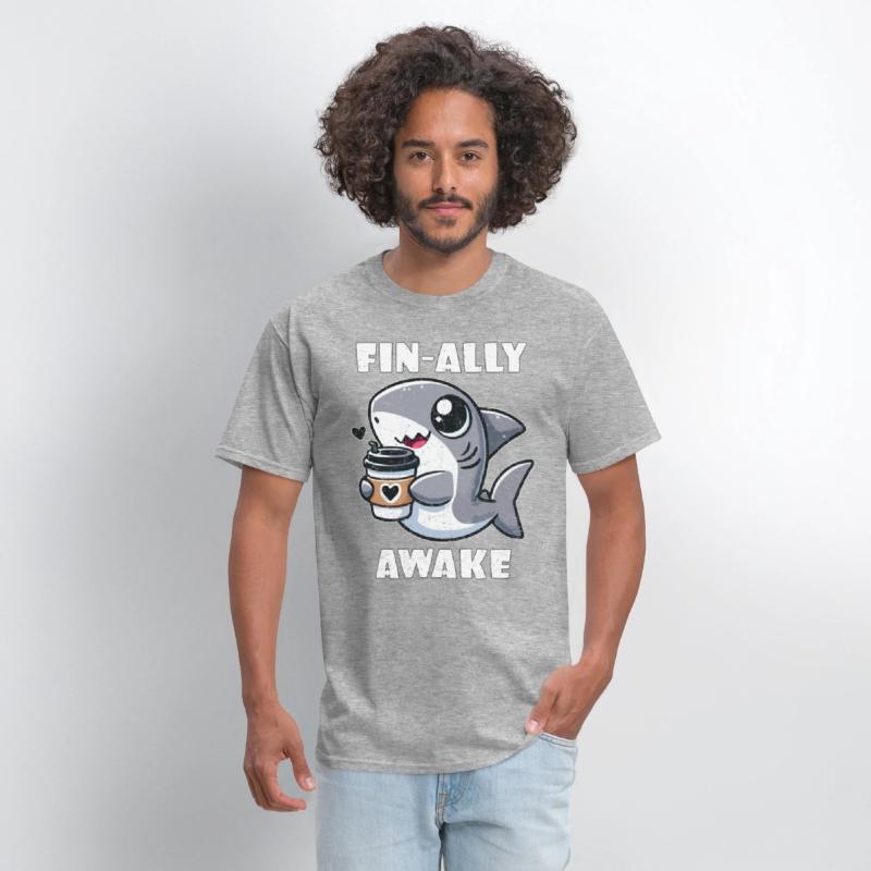 Fin-ally Awake Coffee Shark lover