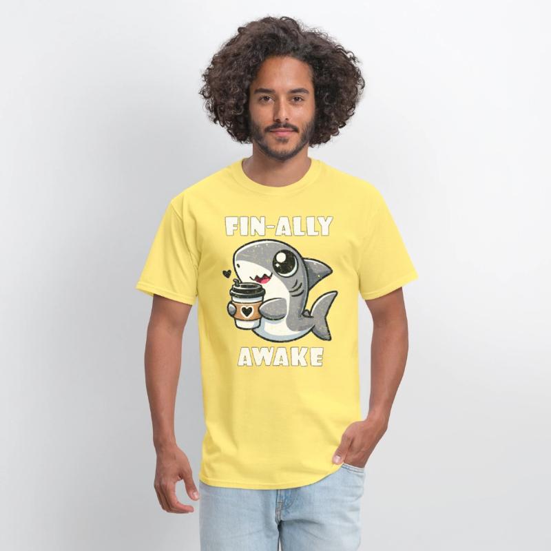 Fin-ally Awake Coffee Shark lover
