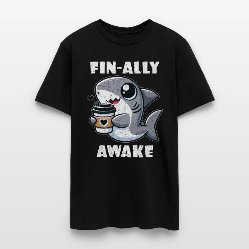 Fin-ally Awake Coffee Shark lover