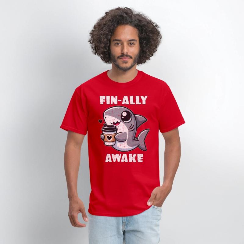 Fin-ally Awake Coffee Shark lover