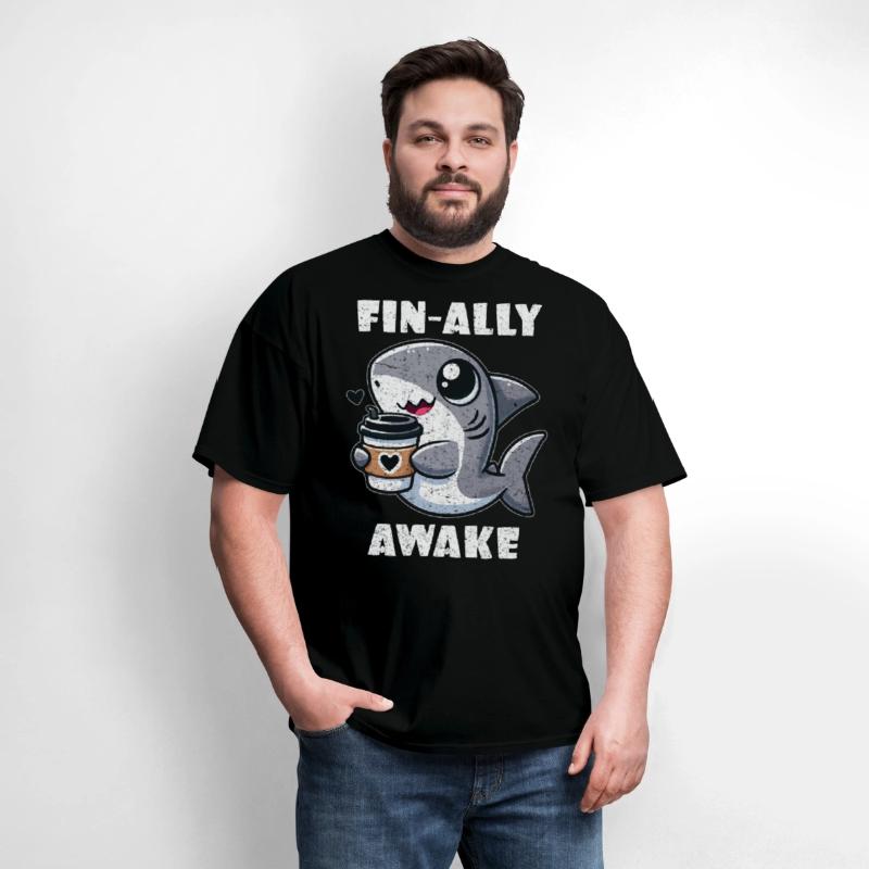 Fin-ally Awake Coffee Shark lover