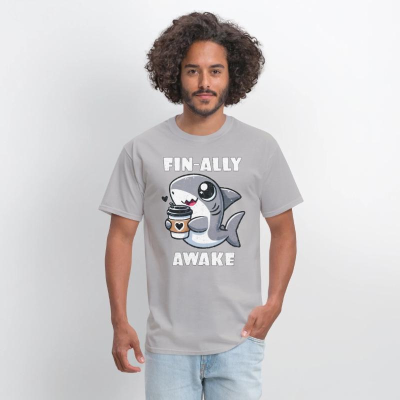 Fin-ally Awake Coffee Shark lover