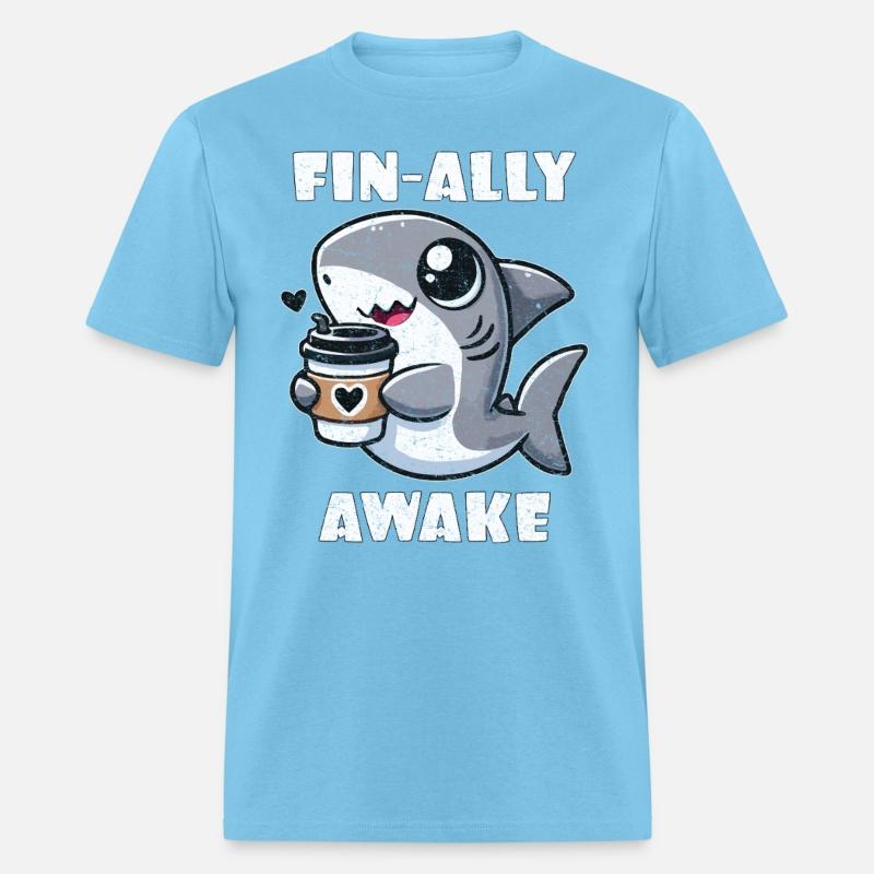 Fin-ally Awake Coffee Shark lover