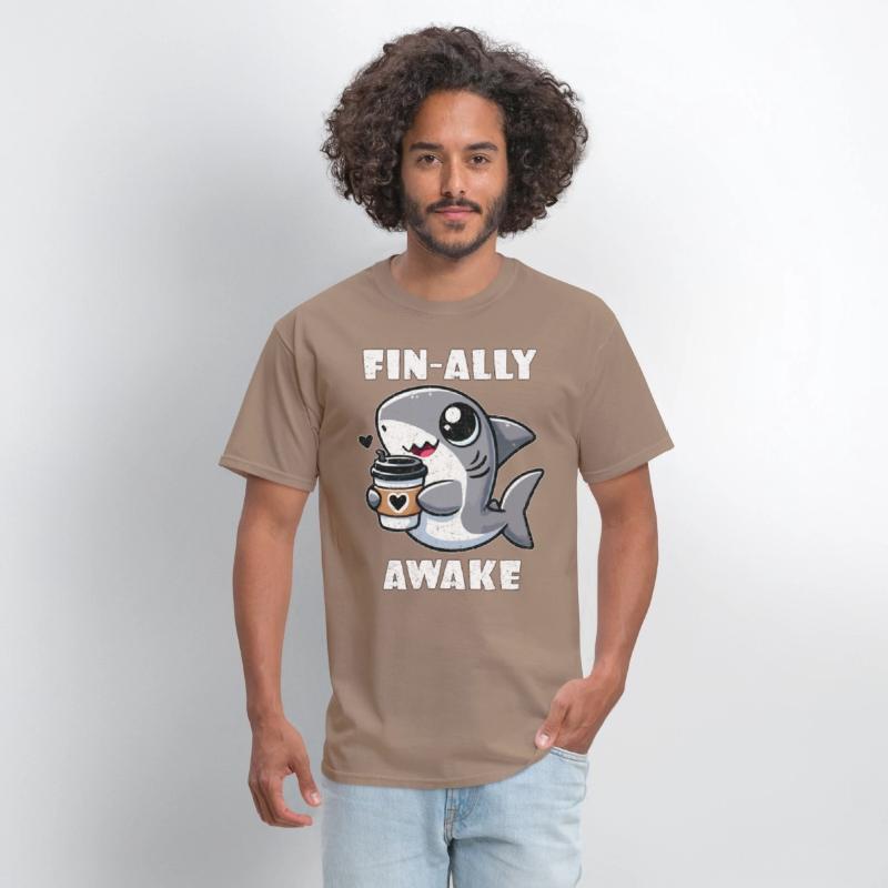 Fin-ally Awake Coffee Shark lover