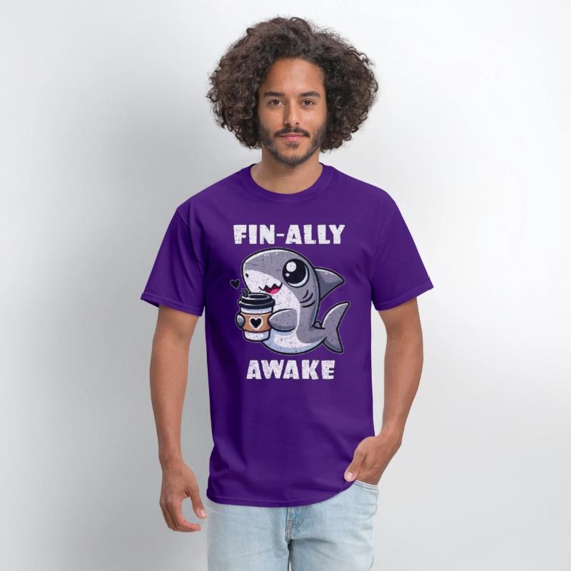 Fin-ally Awake Coffee Shark lover