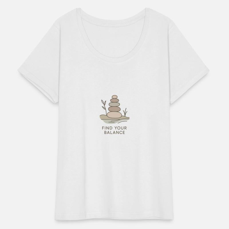 Find Your Balance – Cairn Stone Stack Design